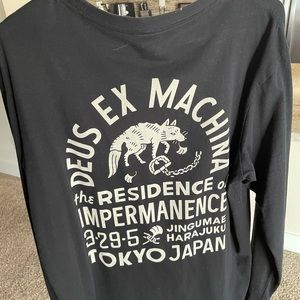 Dues ex machina long sleeve men’s shirt
